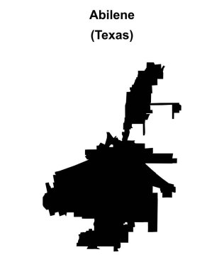 Abilene (Texas) boş ana hat haritası