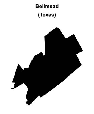 Bellmead (Texas) boş ana hat haritası