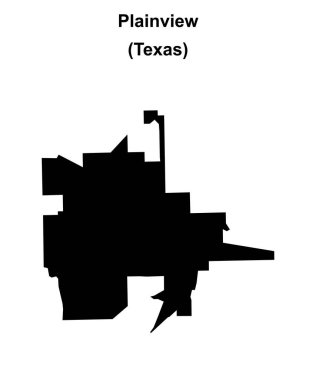 Plainview (Texas) boş ana hat haritası