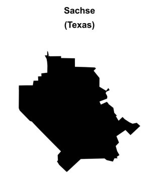 Sachse (Texas) boş ana hat haritası