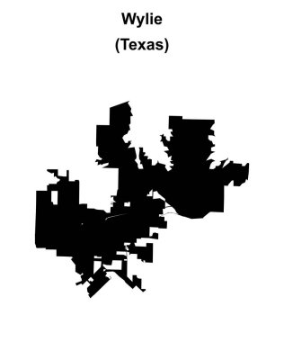 Wylie (Texas) boş ana hat haritası