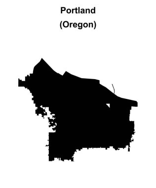 Portland (Oregon) boş ana hat haritası