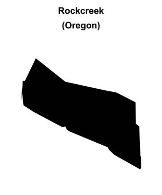 Rockcreek (Oregon) boş ana hat haritası