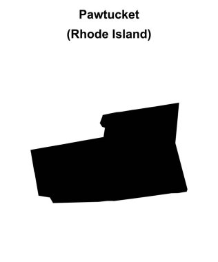 Pawtucket (Rhode Island) boş ana hat haritası