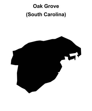Oak Grove (Güney Carolina) boş ana hat haritası