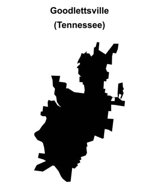 Goodlettsville (Tennessee) boş ana hat haritası