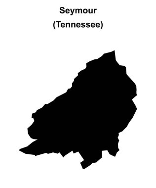 Seymour (Tennessee) boş ana hat haritası