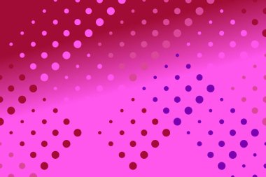 Renkli soyut eğimli çember desenli arkaplan - daireli geometrik vektör grafik tasarımı