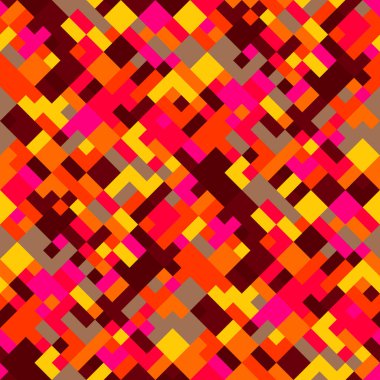 Dikişsiz geometrik desen arka plan - soyut vektör grafik