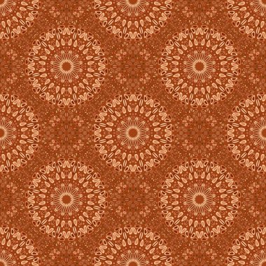 Bohem soyut geometrik çiçekli mandala desenli arka plan