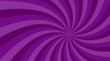 Hipnotik dönüş ışını patlaması arka planı - kusursuz döngü animasyonu