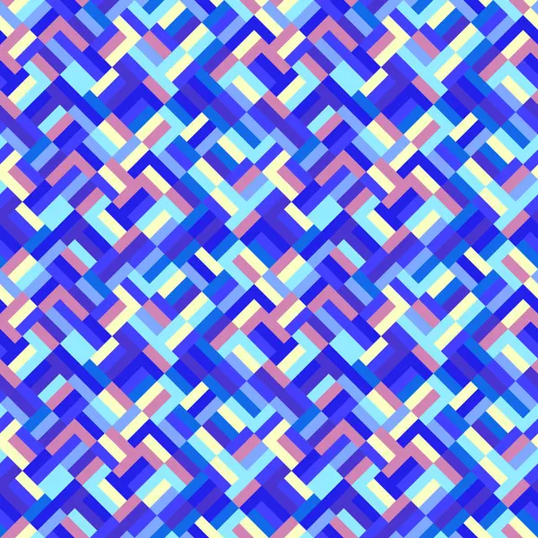 Renkli soyut geometrik şablon arka planı - renkli vektör grafik tasarımı