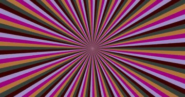 Soyut yıldız patlaması arkaplanı - kusursuz döngü canlandırması