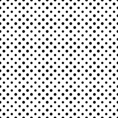 Geometrik dikişsiz daire şablonu - çemberlerden soyut siyah ve beyaz vektör grafiği