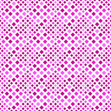 Geometrik dikişsiz kare arkaplan - pembe vektör grafik tasarımı