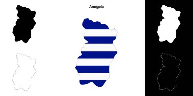 Anogeia boş çizgi haritası ayarlandı