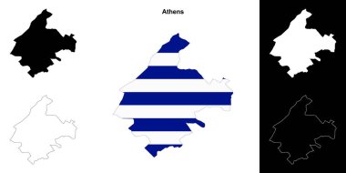 Atina 'nın boş dış hat haritası belirlendi