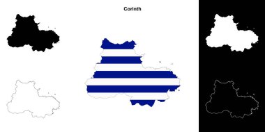 Korint boş dış hat haritası ayarlandı