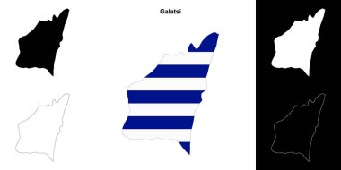 Galatsi boş çizgi haritası ayarlandı