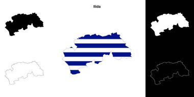 Ilida boş çizgi haritası ayarlandı