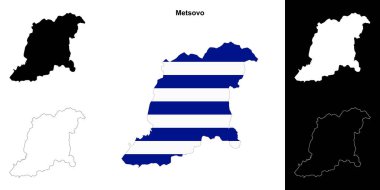 Metsovo boş çizgi haritası ayarlandı