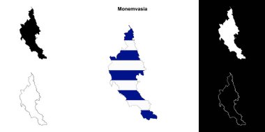 Monemvasia boş ana hat haritası ayarlandı