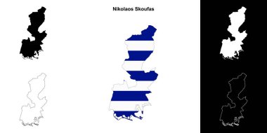 Nikolaos Skoufas boş ana hat haritası seti