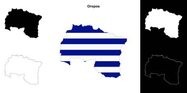 Oropos boş ana hat haritası seti