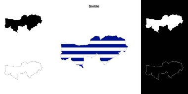 Sintiki boş çizgi haritası ayarlandı