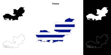 Teb boş çizgi haritası seti