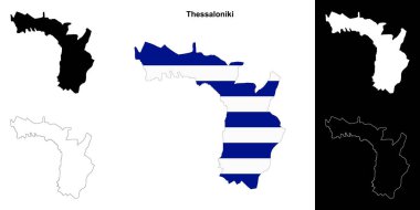 Selanik boş ana hat haritası ayarlandı