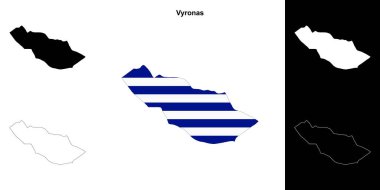 Vyronas boş ana hat haritası seti