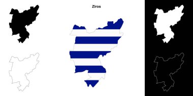 Ziros boş ana hat haritası seti