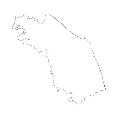 Boş sınır çizgisi haritası