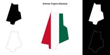 Animas Trujano belediyesi (Oaxaca) ana hat haritası belirlendi