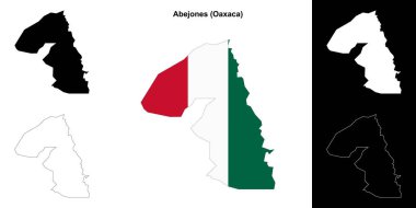 Abejones belediyesi (Oaxaca) ana hat haritası belirlendi