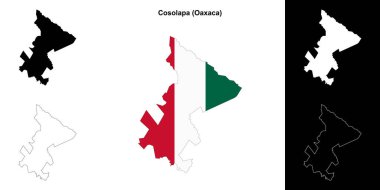 Cosolapa belediyesi (Oaxaca) ana hat haritası belirlendi