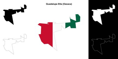 Guadalupe Etla Belediyesi (Oaxaca) ana hat haritası belirlendi