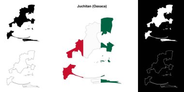 Juchitan belediyesi (Oaxaca) ana hat haritası belirlendi