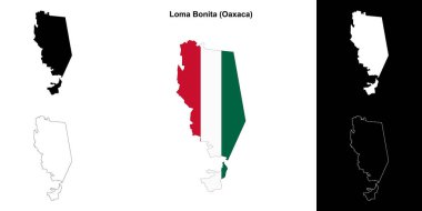 Loma Bonita belediyesi (Oaxaca) ana hat haritası belirlendi