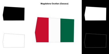 Magdalena Ocotlan belediyesi (Oaxaca) ana hat haritası belirlendi