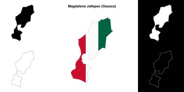 Magdalena Jaltepec belediyesi (Oaxaca) ana hat haritası belirlendi