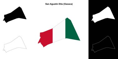 San Agustin Etla Belediyesi (Oaxaca) ana hat haritası belirlendi