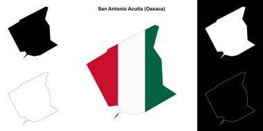 San Antonio Acutla Belediyesi (Oaxaca) ana hat haritası belirlendi