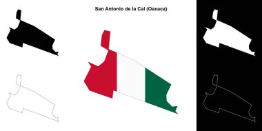 San Antonio de la Cal belediyesi (Oaxaca) ana hat haritası belirlendi