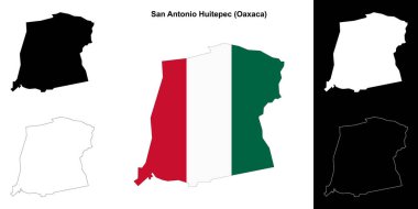 San Antonio Huitepec belediyesi (Oaxaca) ana hat haritası belirlendi