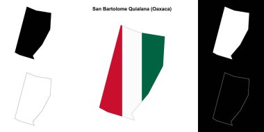 San Bartolome Quialana belediyesi (Oaxaca) ana hat haritası belirlendi