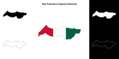 San Francisco Cajonos belediyesi (Oaxaca) ana hat haritası belirlendi