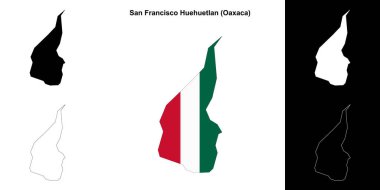 San Francisco Huehuetlan belediyesi (Oaxaca) ana hat haritası belirlendi