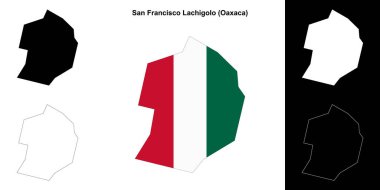 San Francisco Lachigolo belediyesi (Oaxaca) ana hat haritası belirlendi